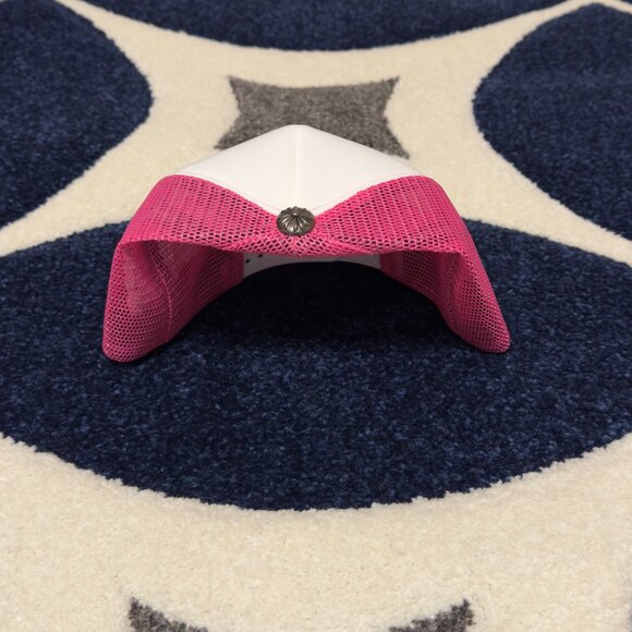 Chrome Hearts Pink Triple Cross Snapback Hat - Picture 2 of 3